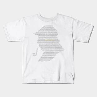 Sherlock Holmes Kids T-Shirt